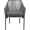 KARE Design Chaise a. acc.Wave gris> Meubles