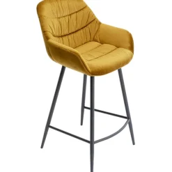 KARE Design Chaise bar Bristol jaune 69cm><noscript><img width=