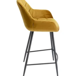 KARE Design Chaise bar Bristol jaune 69cm><noscript><img width=