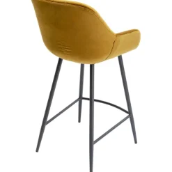 KARE Design Chaise bar Bristol jaune 69cm><noscript><img width=