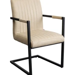 KARE Design Chaise cantilever Thamos beige> Meubles