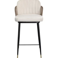 KARE Design Chaise de bar Hojas beige> Meubles
