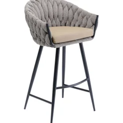 KARE Design Chaise de bar Knot Tweed><noscript><img width=