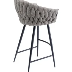 KARE Design Chaise de bar Knot Tweed><noscript><img width=