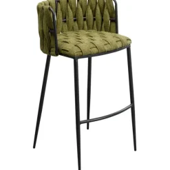 KARE Design Chaise de bar Saluti vert foncé 77cm><noscript><img width=
