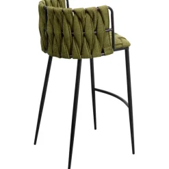 KARE Design Chaise de bar Saluti vert foncé 77cm><noscript><img width=