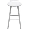 KARE Design Chaise de bar York blanc 75cm> Meubles