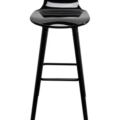 KARE Design Chaise de bar York noir 75cm> Meubles