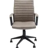 KARE Design Chaise de bureau Labora dossier bas pebble> Meubles
