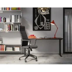 KARE Design Chaise de bureau Labora noir haut dossier><noscript><img width=