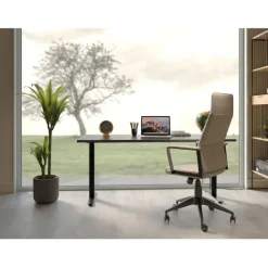 KARE Design Chaise de bureau Labora pebble haut dossier> Meubles