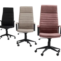 KARE Design Chaise de bureau Labora pebble haut dossier><noscript><img width=