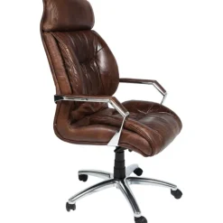 KARE Design Chaise de bureau pivotante Cigar Lounge> Meubles