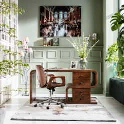 KARE Design Chaise de bureau pivotante Patron noye> Meubles