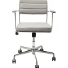 KARE Design Chaise de bureau pivotante Dottore gris> Meubles