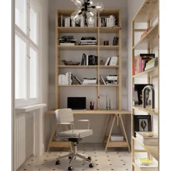 KARE Design Chaise de bureau pivotante Dottore gris><noscript><img width=