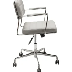 KARE Design Chaise de bureau pivotante Dottore gris><noscript><img width=