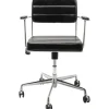 KARE Design Chaise de bureau pivotante Dottore noir> Meubles