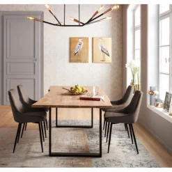 KARE Design Chaise East Side marron> Meubles