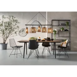 KARE Design Chaise Grid noir><noscript><img width=