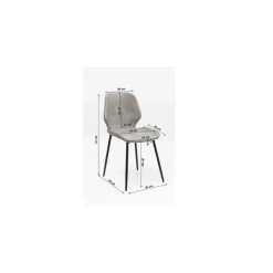 KARE Design Chaise Honey Moon gris><noscript><img width=