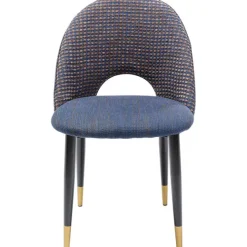 KARE Design Chaise Hudson bleu> Meubles