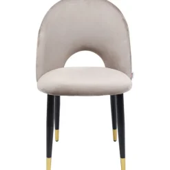 KARE Design Chaise Iris velours beige> Meubles