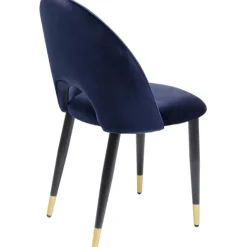 KARE Design Chaise Iris velours bleu (2/set)><noscript><img width=
