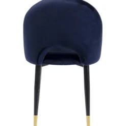 KARE Design Chaise Iris velours bleu (2/set)><noscript><img width=