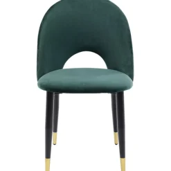 KARE Design Chaise Iris velours vert> Meubles