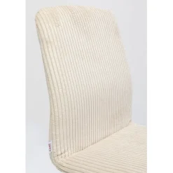 KARE Design Chaise Lara velours cotelé crème><noscript><img width=