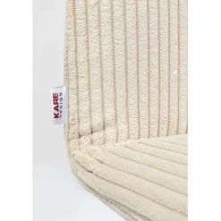 KARE Design Chaise Lara velours cotelé crème><noscript><img width=