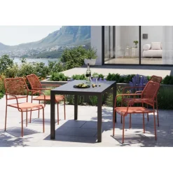 KARE Design Chaise Madagascar rouge> Meubles