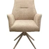 KARE Design Chaise pivotante à acc. Liverpool Greige> Meubles