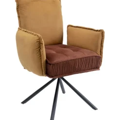 KARE Design Chaise pivotante a. acc. Chelsea.marron><noscript><img width=