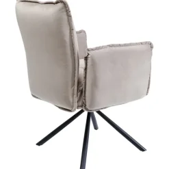 KARE Design Chaise pivotante a. acc. Chelsea gris><noscript><img width=