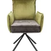KARE Design Chaise pivotante a. acc. Chelsea.vert> Meubles