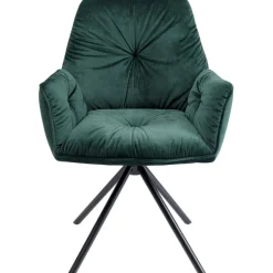 KARE Design Chaise pivotante a. acc. Mila.vert> Meubles