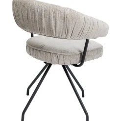 KARE Design Chaise pivotante Arabella argent><noscript><img width=
