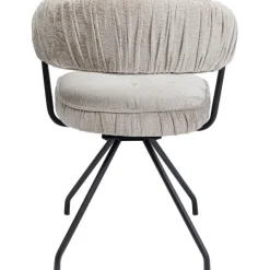 KARE Design Chaise pivotante Arabella argent><noscript><img width=