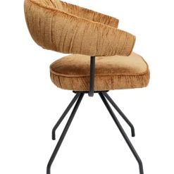 KARE Design Chaise pivotante Arabella Orange><noscript><img width=