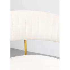 KARE Design Chaise pivotante Belle velours crème><noscript><img width=