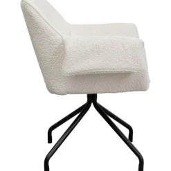 KARE Design Chaise pivotante Bess crème><noscript><img width=