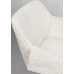 KARE Design Chaise pivotante Bess crème><noscript><img width=