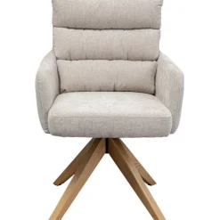 KARE Design Chaise pivotante Bosse nature> Meubles