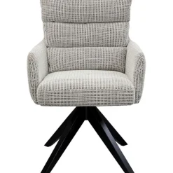 KARE Design Chaise pivotante Bosse noir> Meubles