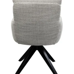 KARE Design Chaise pivotante Bosse noir><noscript><img width=