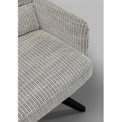 KARE Design Chaise pivotante Bosse noir><noscript><img width=