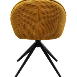 KARE Design Chaise pivotante Carlito Mesh jaune><noscript><img width=