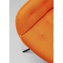 KARE Design Chaise pivotante Carlito Mesh orange><noscript><img width=